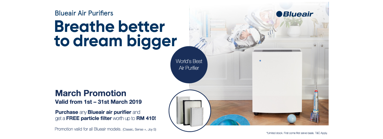 Blueair promo online